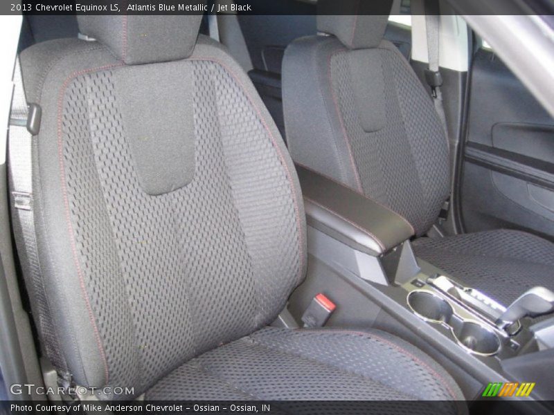 Atlantis Blue Metallic / Jet Black 2013 Chevrolet Equinox LS