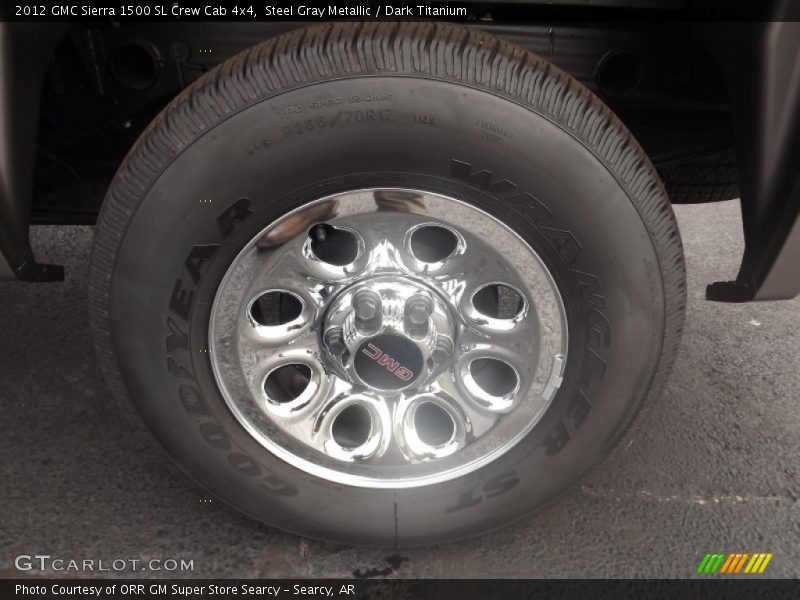  2012 Sierra 1500 SL Crew Cab 4x4 Wheel