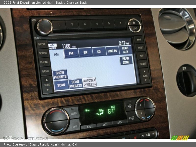 Controls of 2008 Expedition Limited 4x4