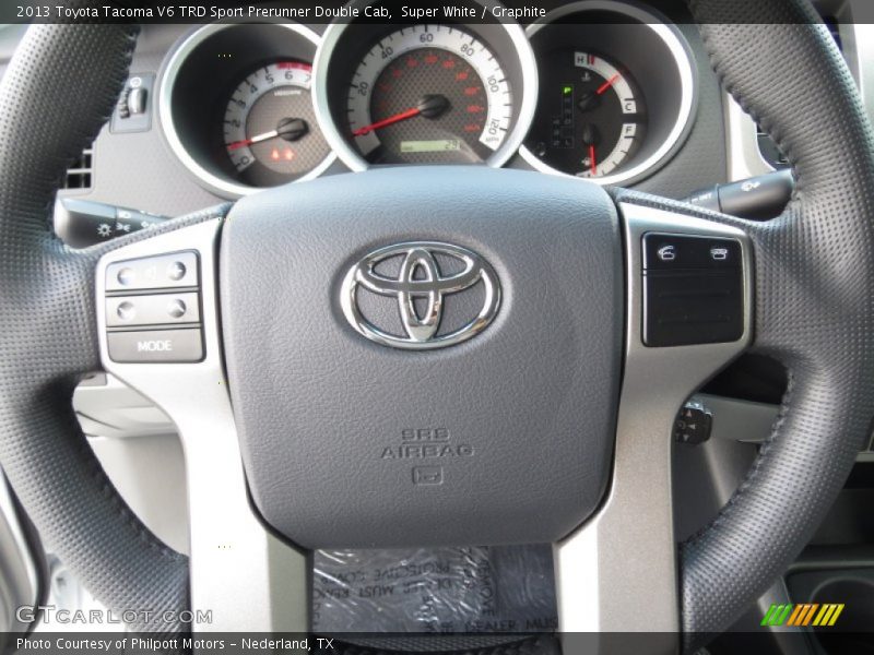  2013 Tacoma V6 TRD Sport Prerunner Double Cab Steering Wheel