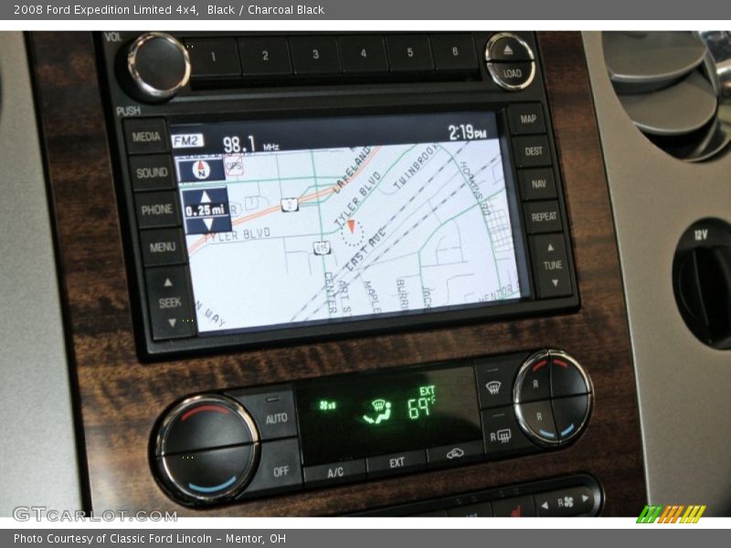 Black / Charcoal Black 2008 Ford Expedition Limited 4x4