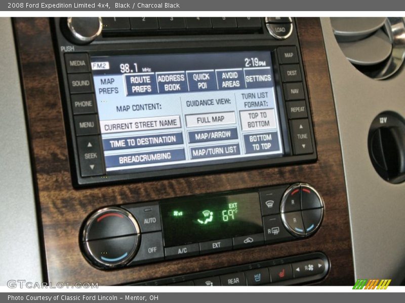 Black / Charcoal Black 2008 Ford Expedition Limited 4x4