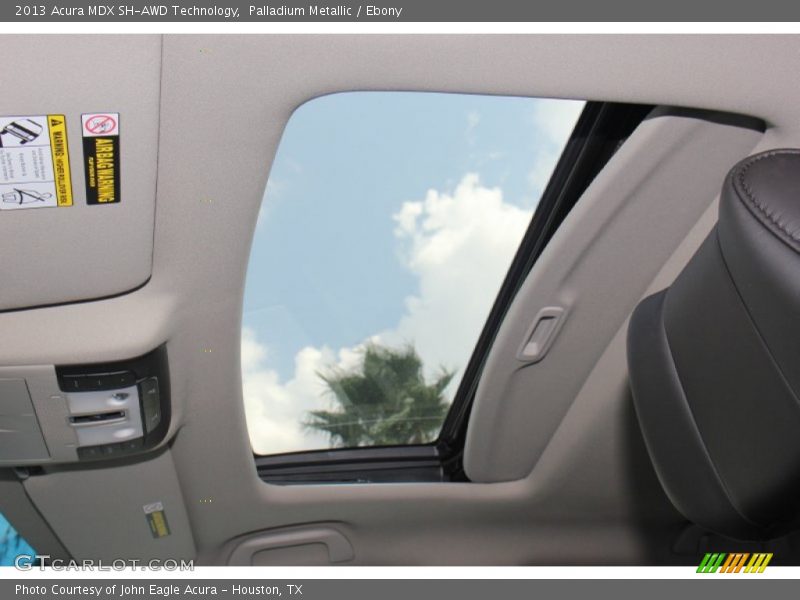 Palladium Metallic / Ebony 2013 Acura MDX SH-AWD Technology