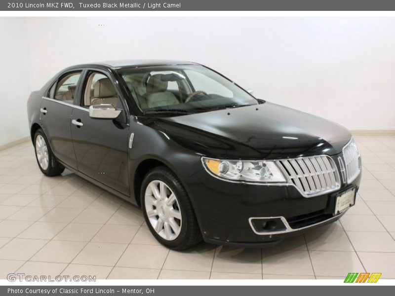 Tuxedo Black Metallic / Light Camel 2010 Lincoln MKZ FWD