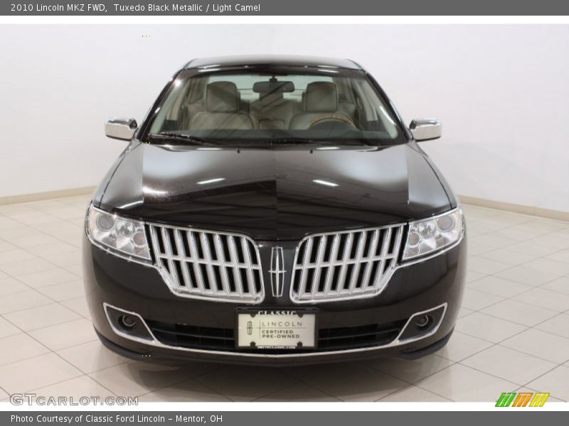 Tuxedo Black Metallic / Light Camel 2010 Lincoln MKZ FWD