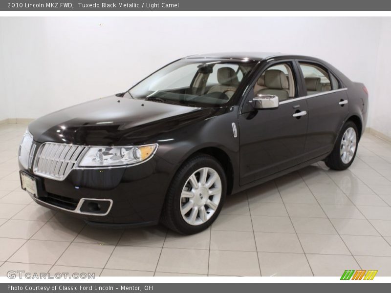 Tuxedo Black Metallic / Light Camel 2010 Lincoln MKZ FWD
