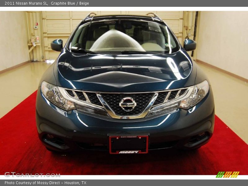 Graphite Blue / Beige 2011 Nissan Murano SL
