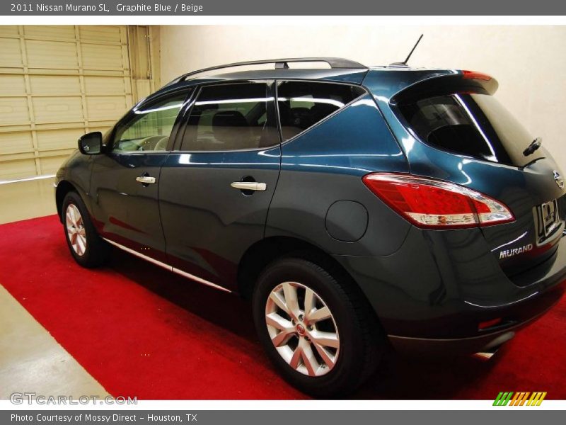 Graphite Blue / Beige 2011 Nissan Murano SL