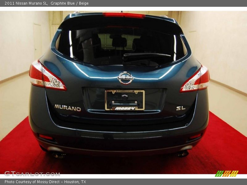 Graphite Blue / Beige 2011 Nissan Murano SL