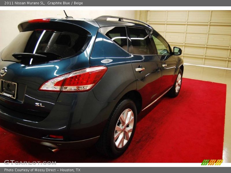 Graphite Blue / Beige 2011 Nissan Murano SL