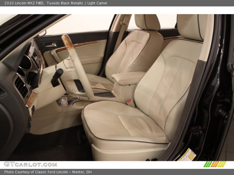 Tuxedo Black Metallic / Light Camel 2010 Lincoln MKZ FWD