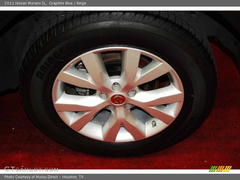 Graphite Blue / Beige 2011 Nissan Murano SL