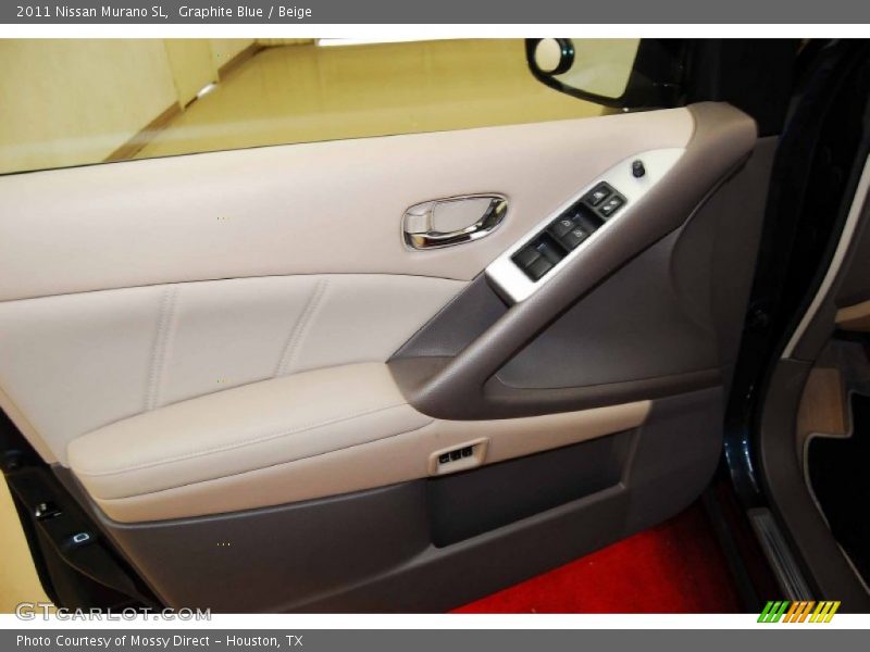 Graphite Blue / Beige 2011 Nissan Murano SL