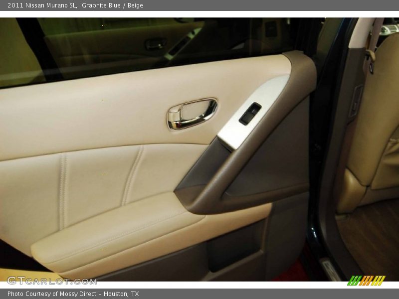 Graphite Blue / Beige 2011 Nissan Murano SL