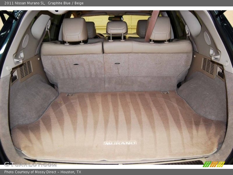 Graphite Blue / Beige 2011 Nissan Murano SL