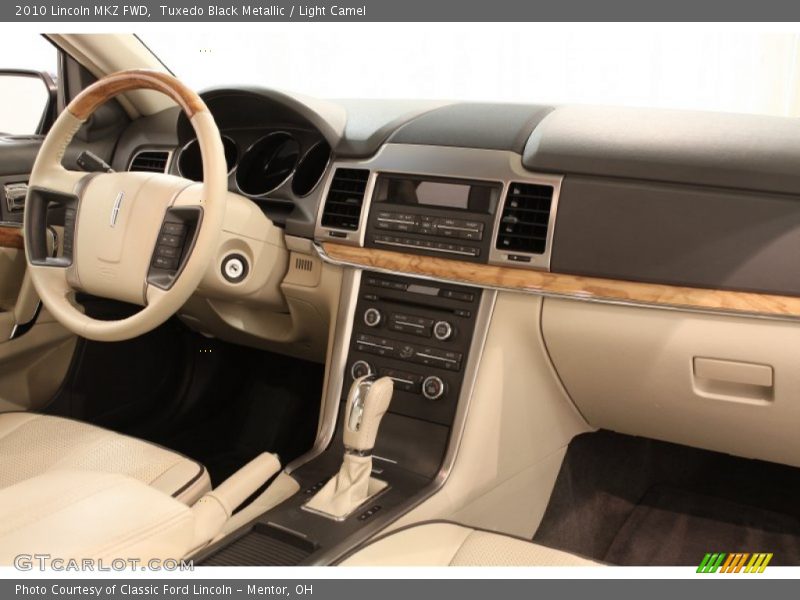 Tuxedo Black Metallic / Light Camel 2010 Lincoln MKZ FWD
