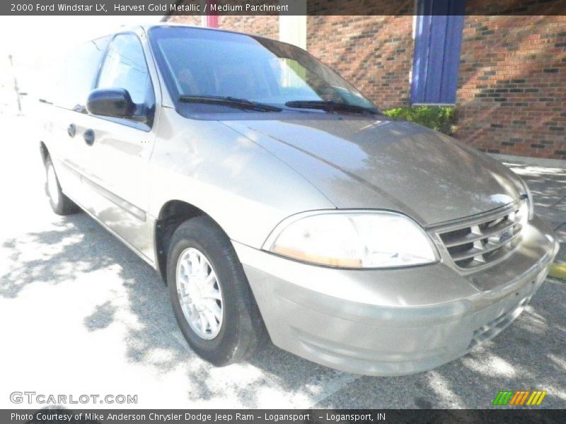 Harvest Gold Metallic / Medium Parchment 2000 Ford Windstar LX