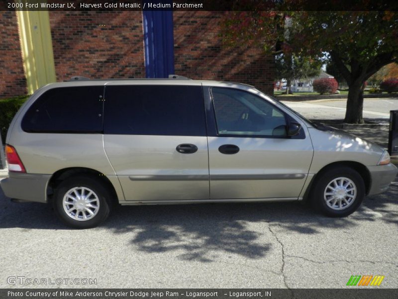 Harvest Gold Metallic / Medium Parchment 2000 Ford Windstar LX