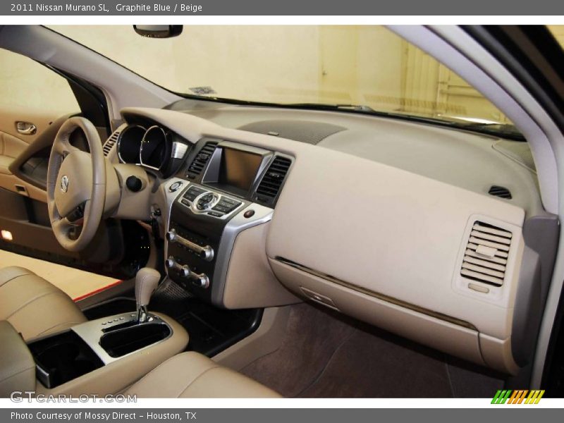 Graphite Blue / Beige 2011 Nissan Murano SL