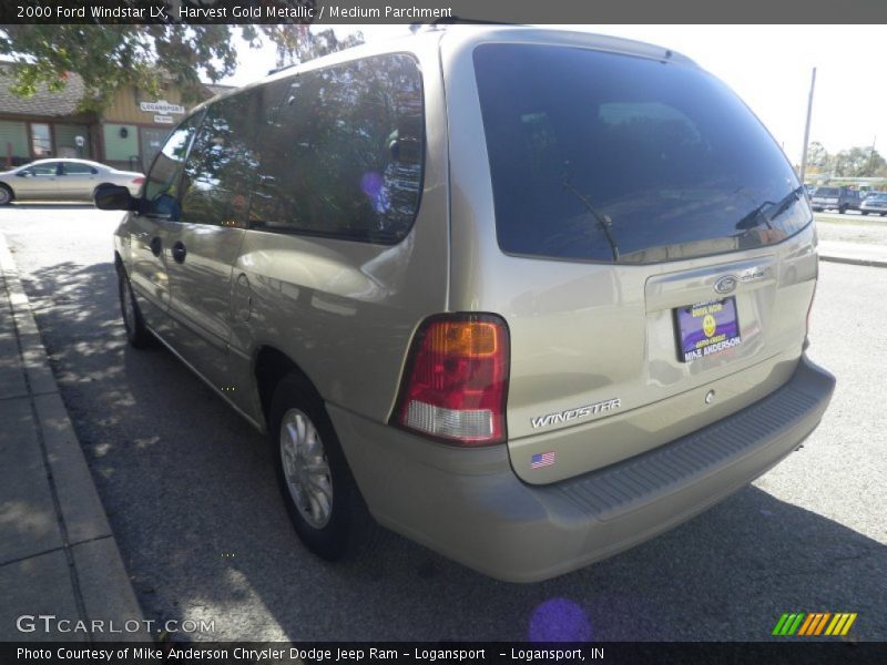 Harvest Gold Metallic / Medium Parchment 2000 Ford Windstar LX