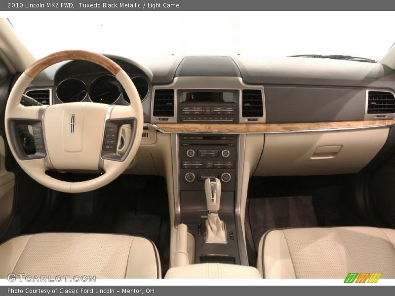 Tuxedo Black Metallic / Light Camel 2010 Lincoln MKZ FWD