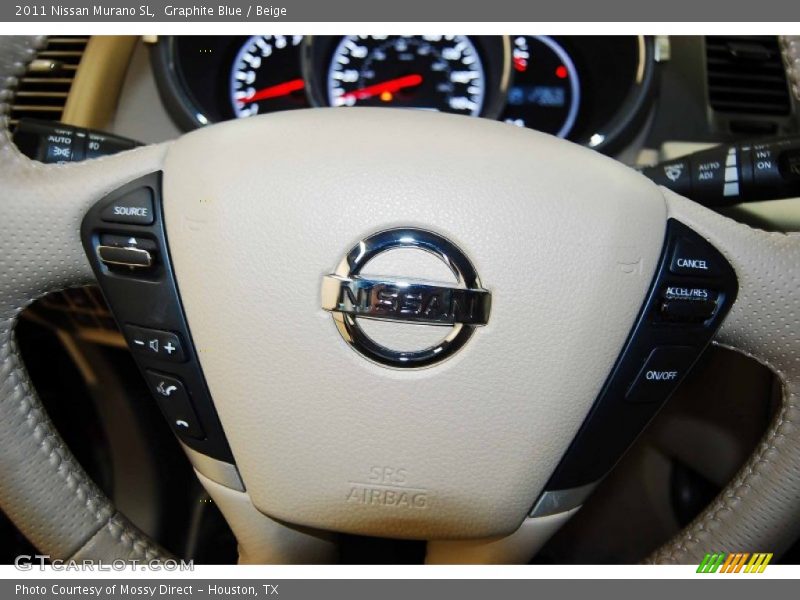 Graphite Blue / Beige 2011 Nissan Murano SL