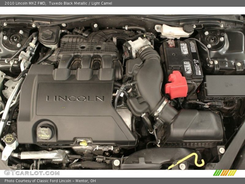 Tuxedo Black Metallic / Light Camel 2010 Lincoln MKZ FWD