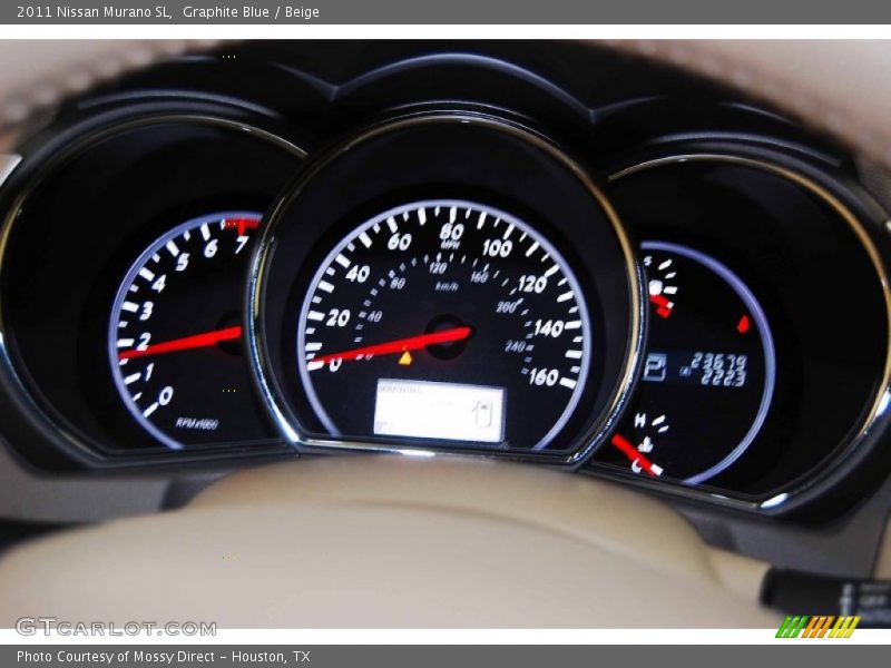 Graphite Blue / Beige 2011 Nissan Murano SL