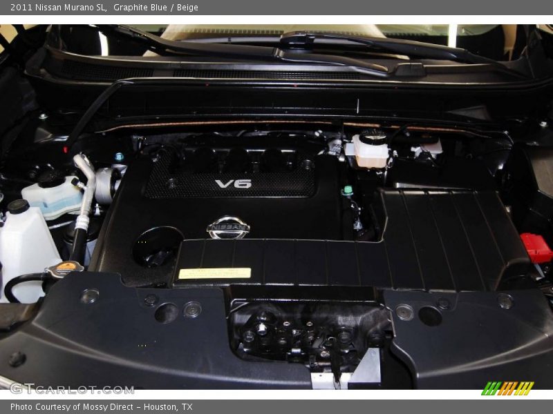 Graphite Blue / Beige 2011 Nissan Murano SL