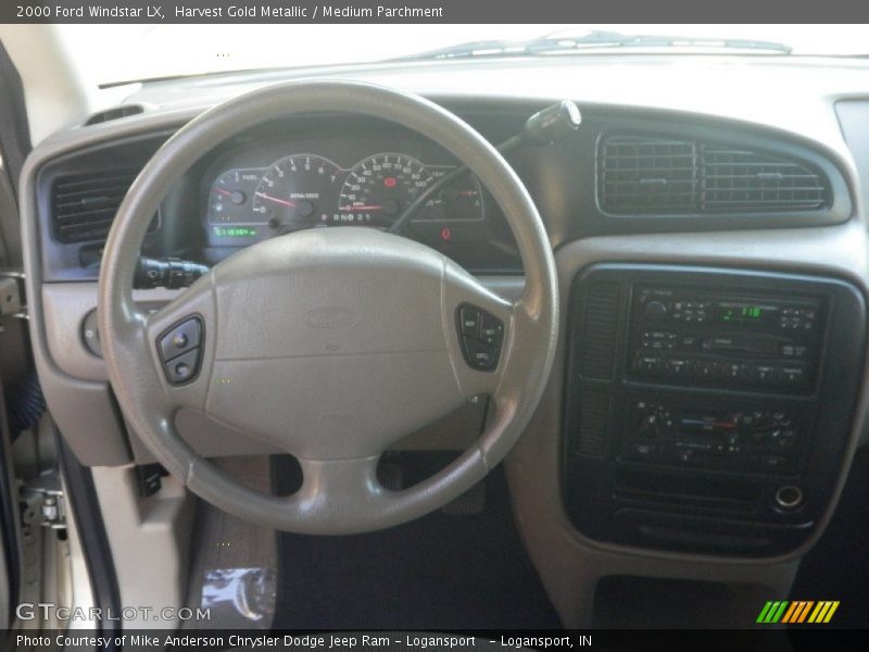 Harvest Gold Metallic / Medium Parchment 2000 Ford Windstar LX
