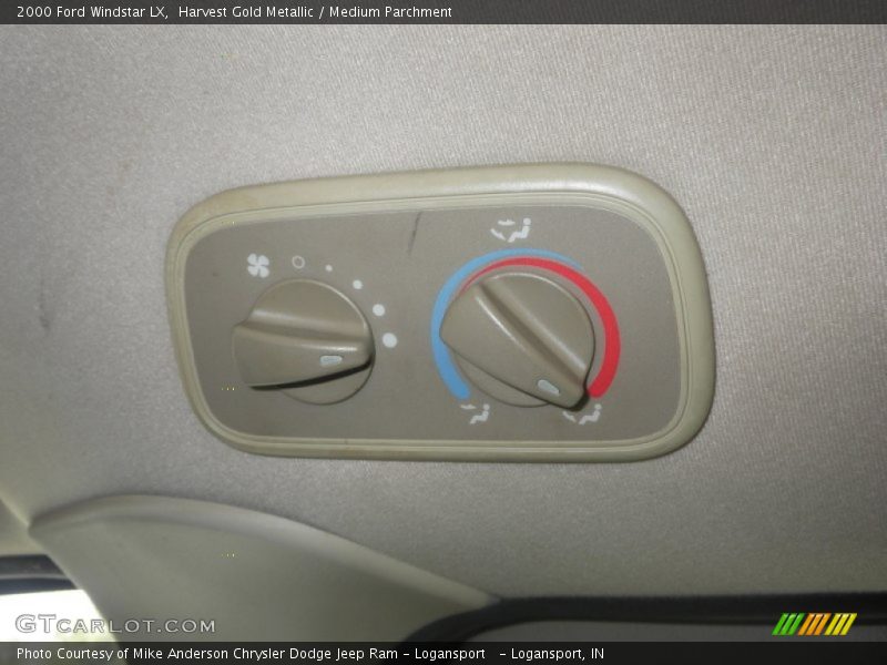 Harvest Gold Metallic / Medium Parchment 2000 Ford Windstar LX