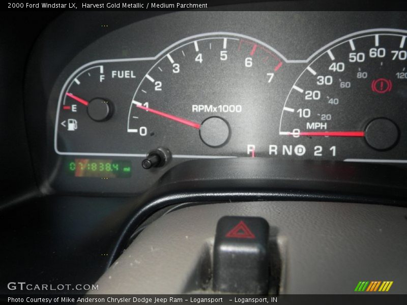 Harvest Gold Metallic / Medium Parchment 2000 Ford Windstar LX