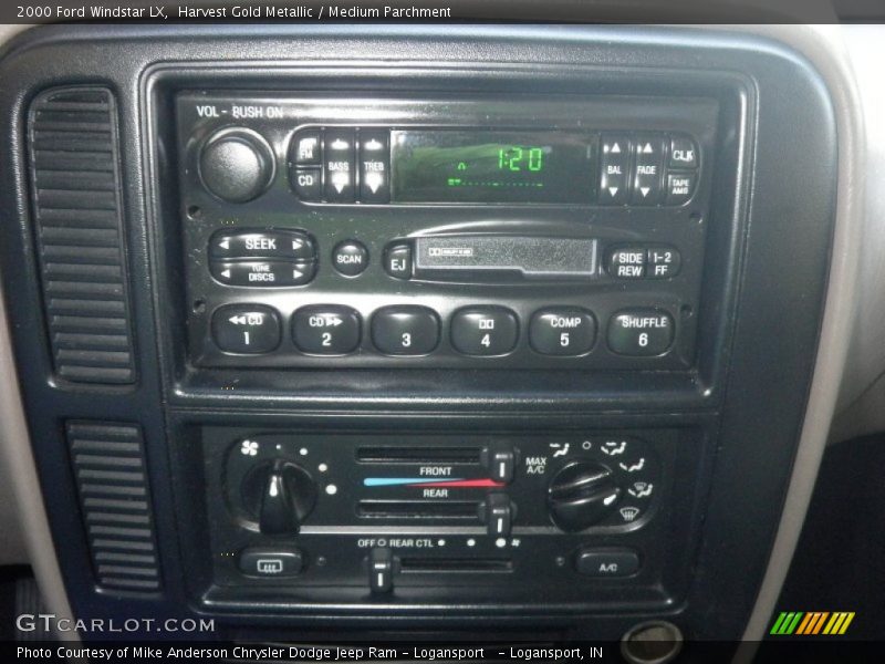Harvest Gold Metallic / Medium Parchment 2000 Ford Windstar LX