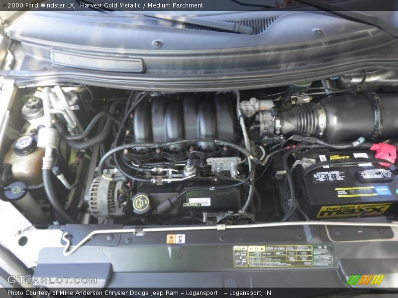 Harvest Gold Metallic / Medium Parchment 2000 Ford Windstar LX