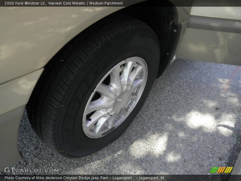 Harvest Gold Metallic / Medium Parchment 2000 Ford Windstar LX