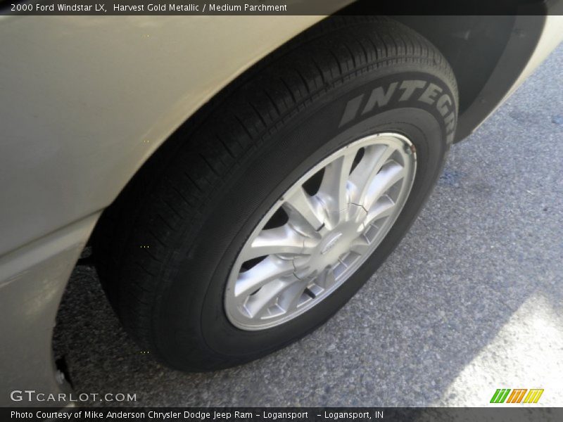 Harvest Gold Metallic / Medium Parchment 2000 Ford Windstar LX