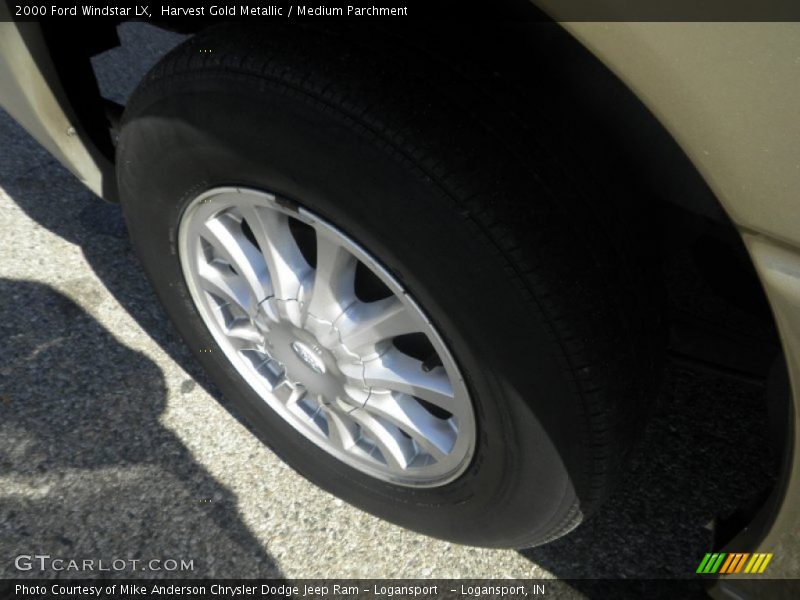 Harvest Gold Metallic / Medium Parchment 2000 Ford Windstar LX