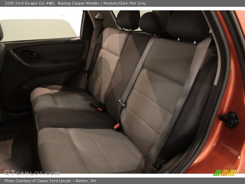 Blazing Copper Metallic / Medium/Dark Flint Grey 2005 Ford Escape XLS 4WD