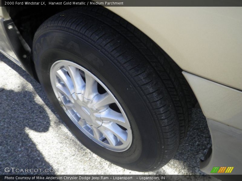 Harvest Gold Metallic / Medium Parchment 2000 Ford Windstar LX