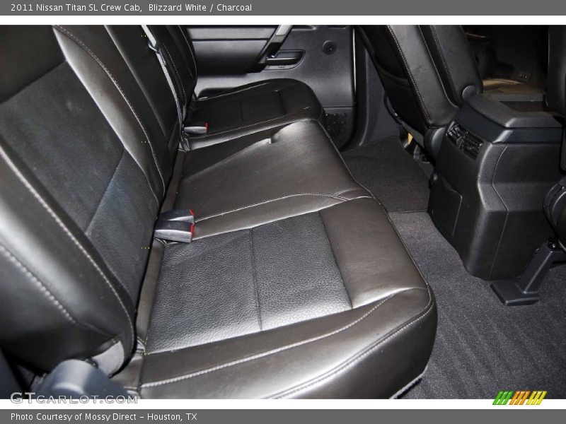 Blizzard White / Charcoal 2011 Nissan Titan SL Crew Cab