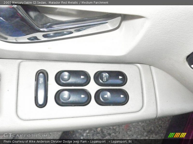 Matador Red Metallic / Medium Parchment 2002 Mercury Sable GS Sedan