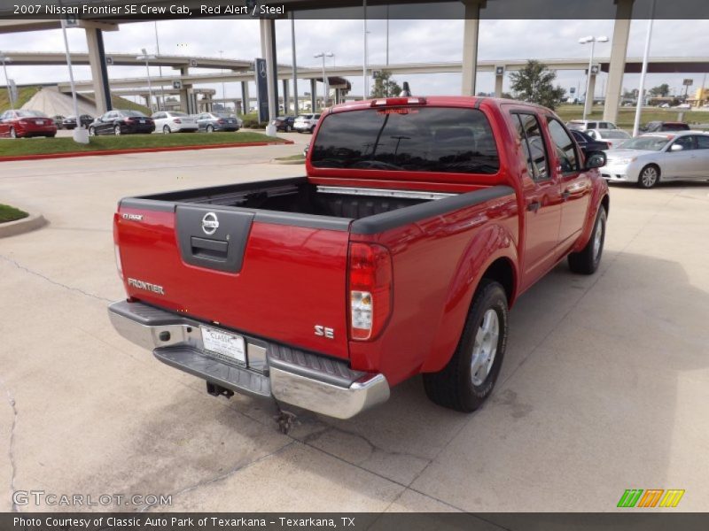 Red Alert / Steel 2007 Nissan Frontier SE Crew Cab