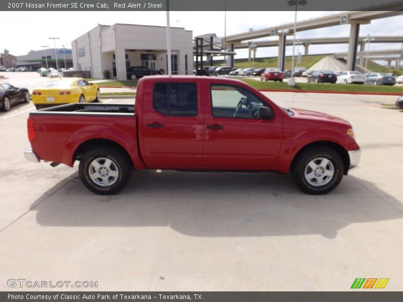 Red Alert / Steel 2007 Nissan Frontier SE Crew Cab
