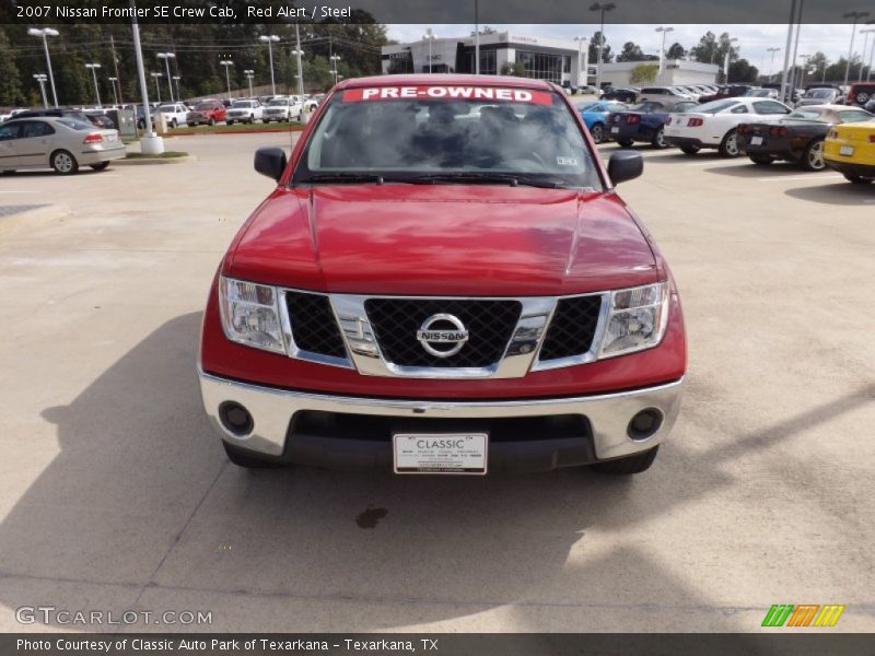 Red Alert / Steel 2007 Nissan Frontier SE Crew Cab