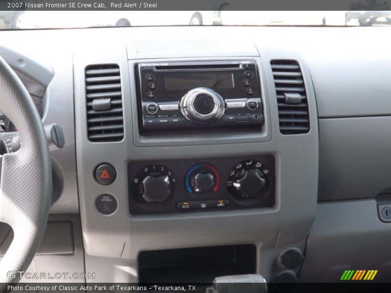 Red Alert / Steel 2007 Nissan Frontier SE Crew Cab