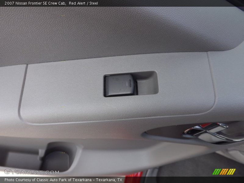 Red Alert / Steel 2007 Nissan Frontier SE Crew Cab