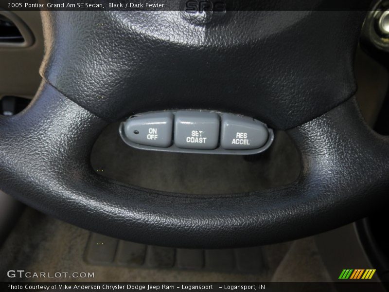 Black / Dark Pewter 2005 Pontiac Grand Am SE Sedan