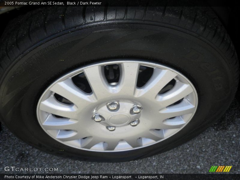 Black / Dark Pewter 2005 Pontiac Grand Am SE Sedan