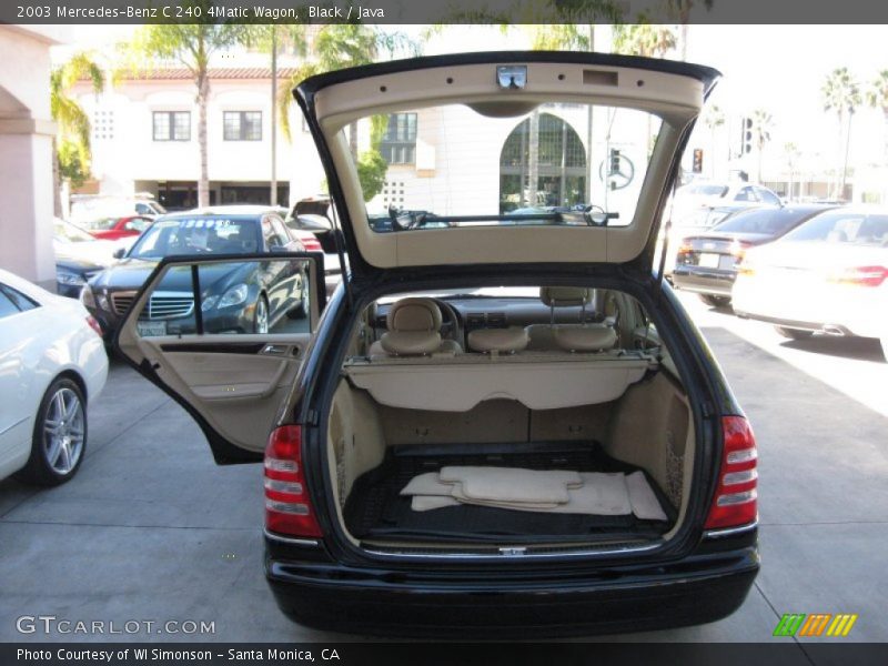 Black / Java 2003 Mercedes-Benz C 240 4Matic Wagon