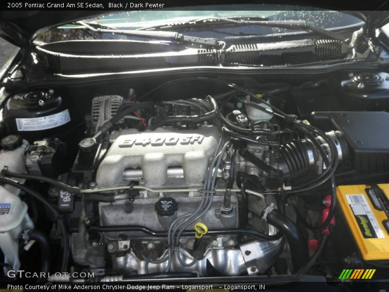 Black / Dark Pewter 2005 Pontiac Grand Am SE Sedan